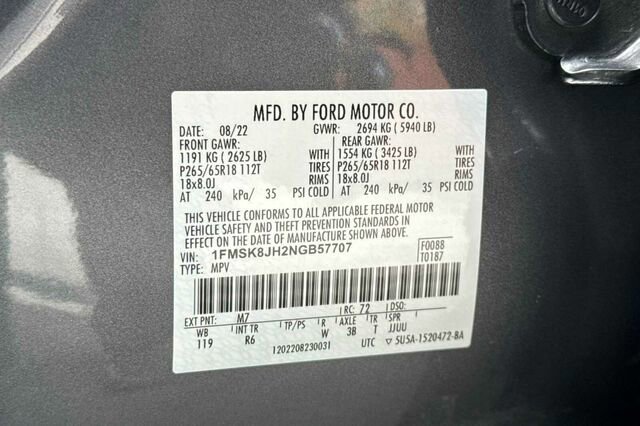 Certified 2022 Ford Explorer Timberline image 26