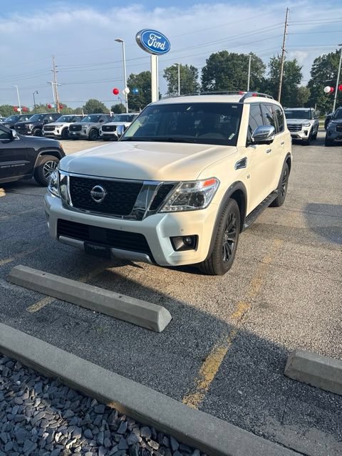 Used 2018 Nissan Armada Platinum w/ Captain Seat Package AWD/4WD video 1