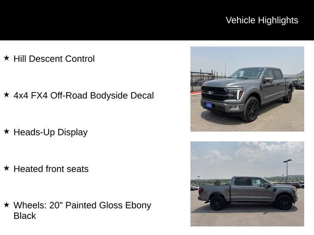 Certified 2025 Ford F150 Platinum w/ Equipment Group 702A High AWD/4WD image 16
