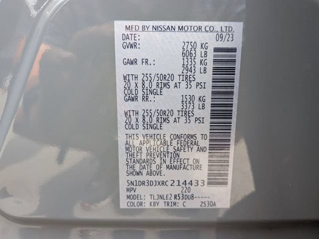 Used 2024 Nissan Pathfinder Platinum w/ Cargo Package AWD/4WD image 26