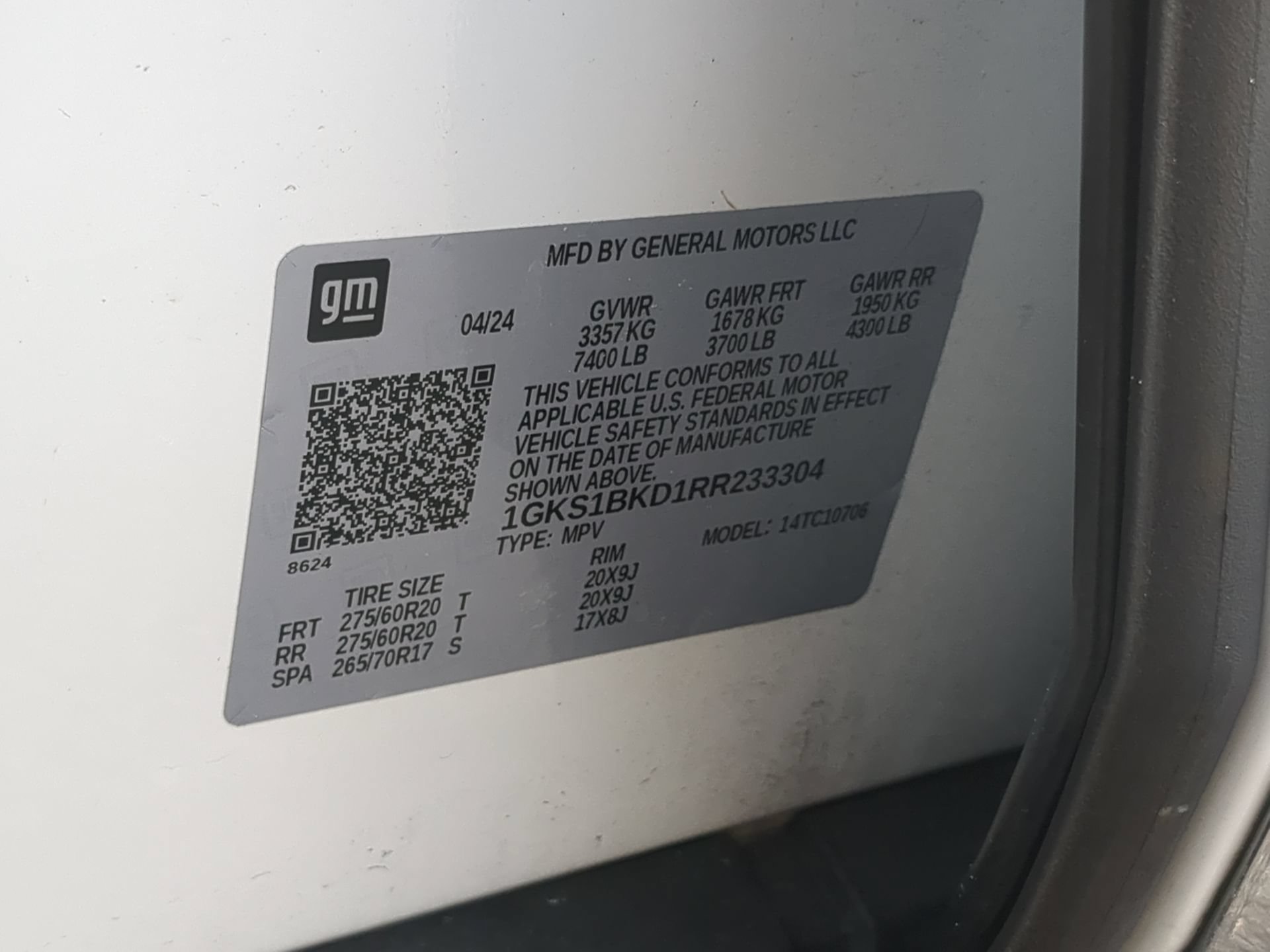 Used 2024 GMC Yukon SLT RWD image 74