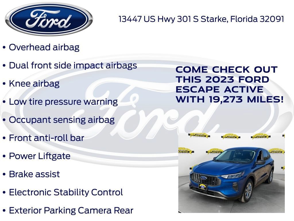 Certified 2023 Ford Escape Active image 23