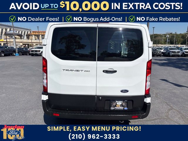 Certified 2025 Ford Transit 250 Low Roof w/ Exterior Upgrade Package RWD image 5