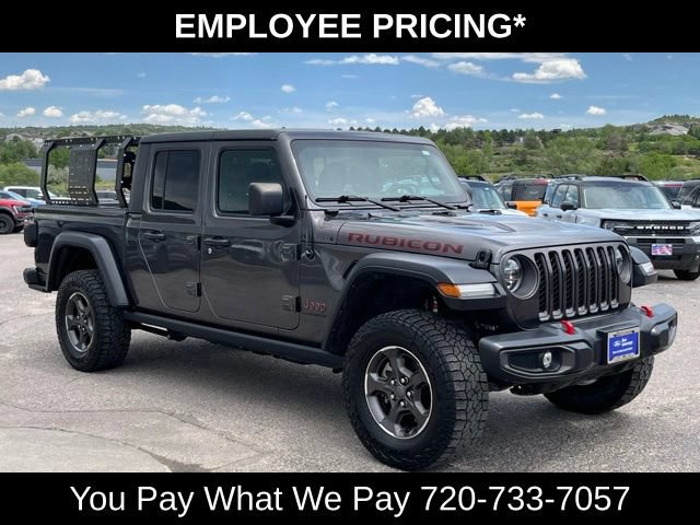 Used 2021 Jeep Gladiator Rubicon w/ LED Lighting Group AWD/4WD image 9