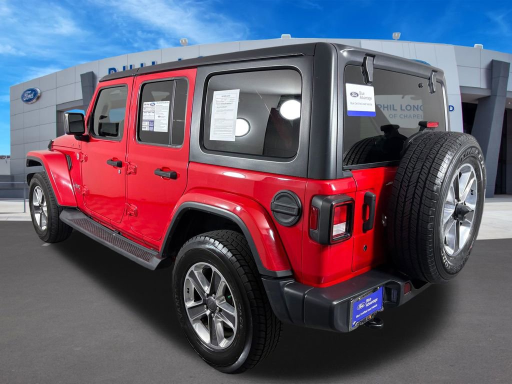 Used 2019 Jeep Wrangler Unlimited Sahara AWD/4WD image 3