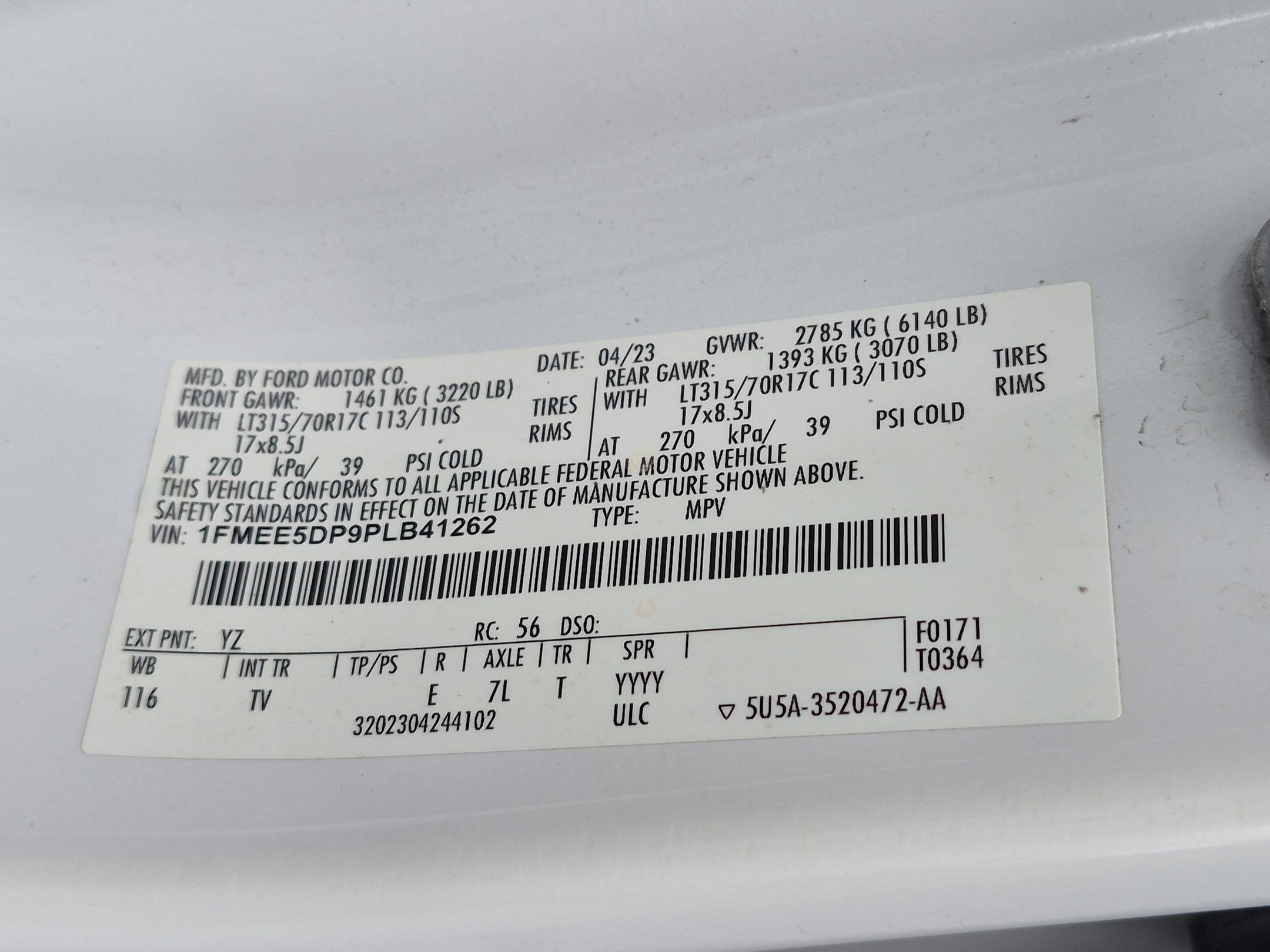 Certified 2023 Ford Bronco Wildtrak AWD/4WD image 37