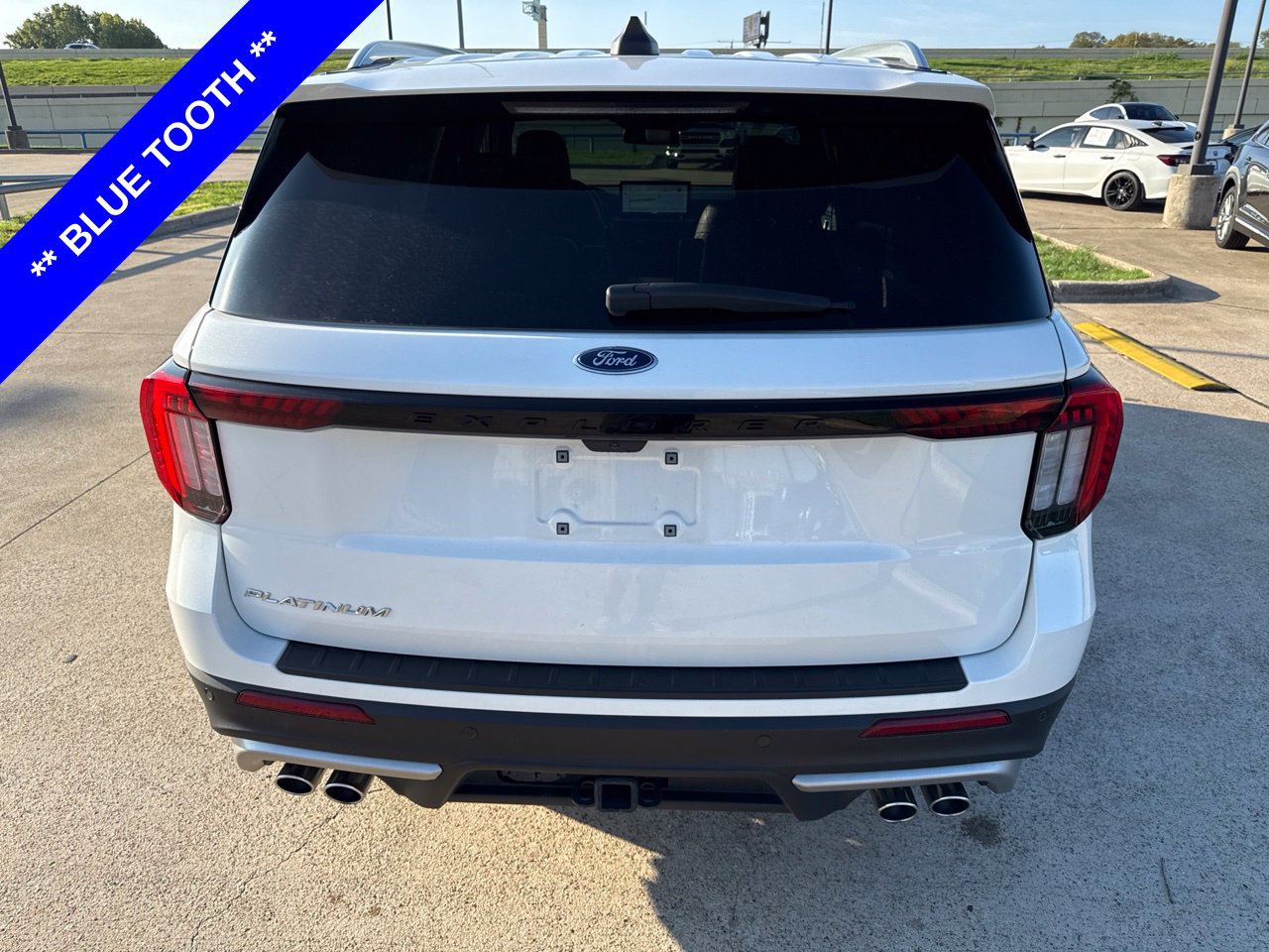 Certified 2025 Ford Explorer Platinum w/ Ultimate Package RWD image 9
