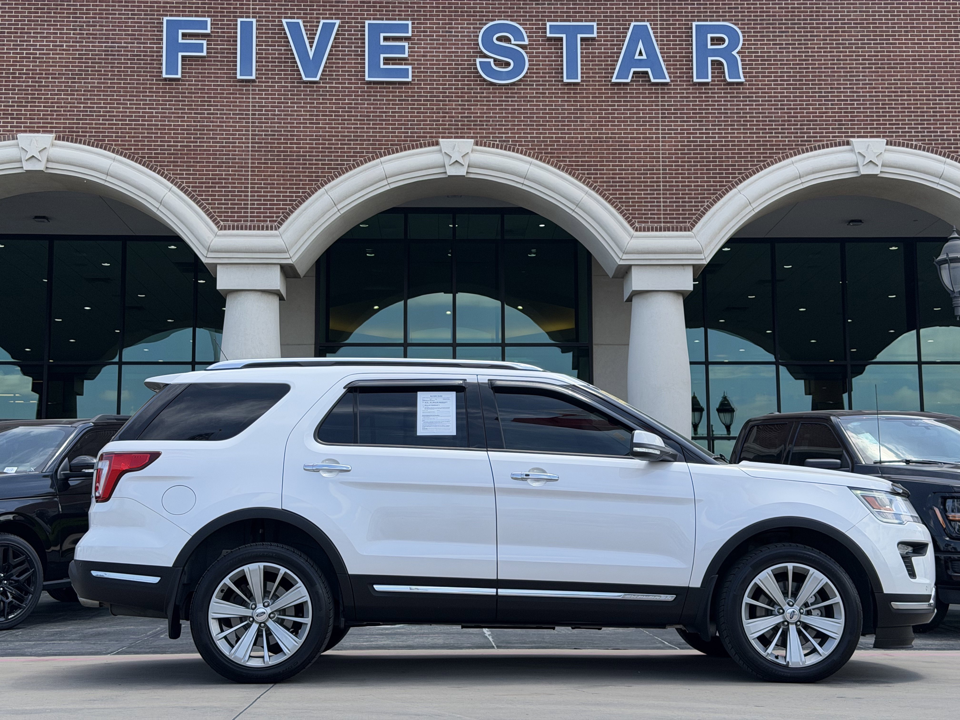 Certified 2019 Ford Explorer Limited w/ Ford Safe & Smart Package AWD/4WD image 3