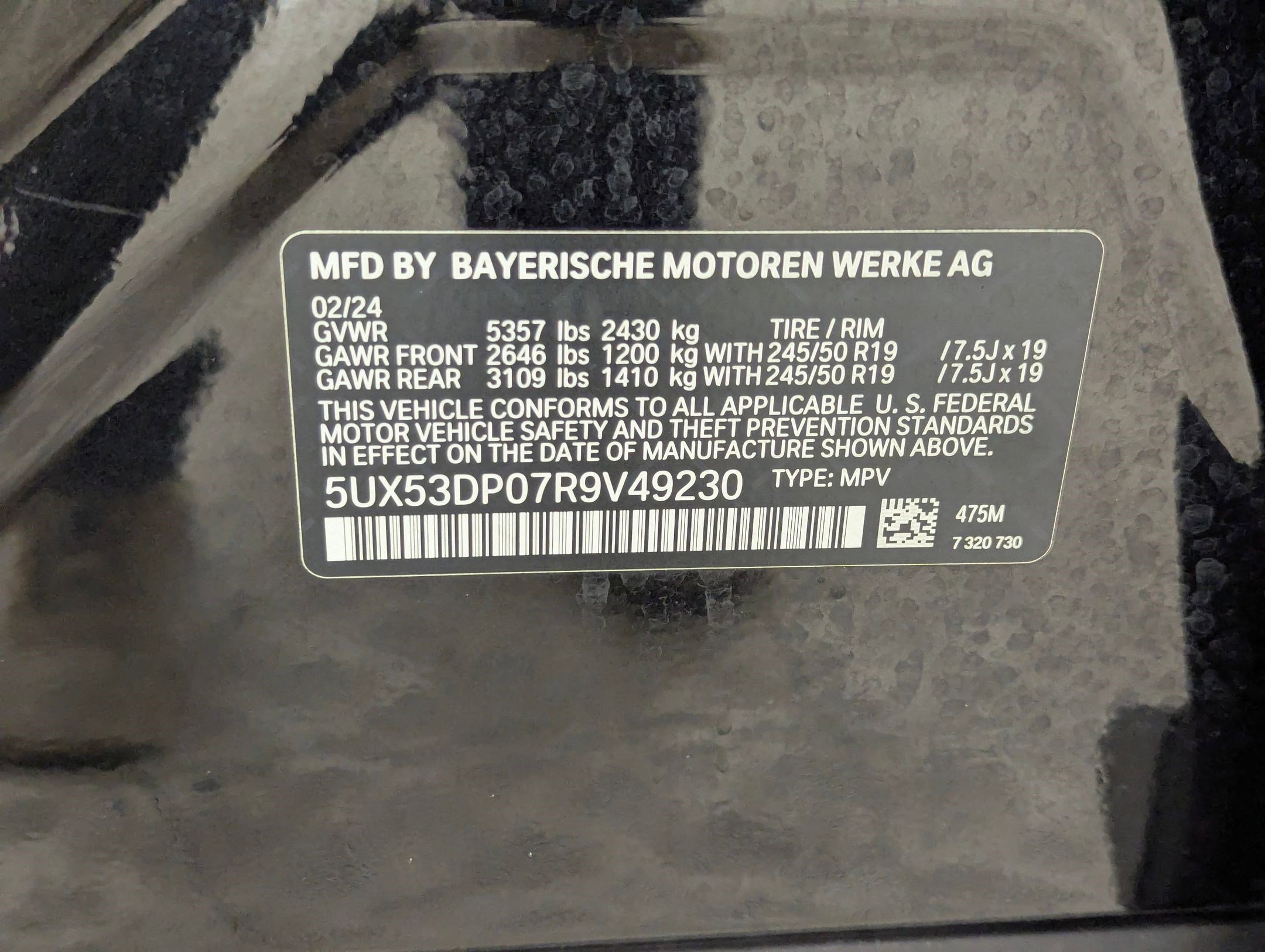 Used 2024 BMW X3 xDrive30i w/ Premium Package image 19