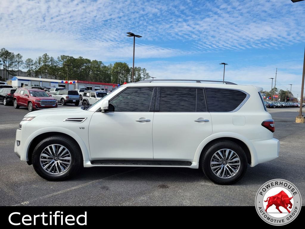 Used 2022 Nissan Armada SL w/ Captain's Chairs Package video 2