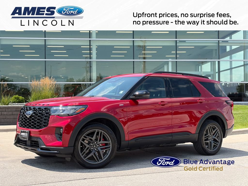 Certified 2025 Ford Explorer ST-Line w/ Premium Package AWD/4WD image 1