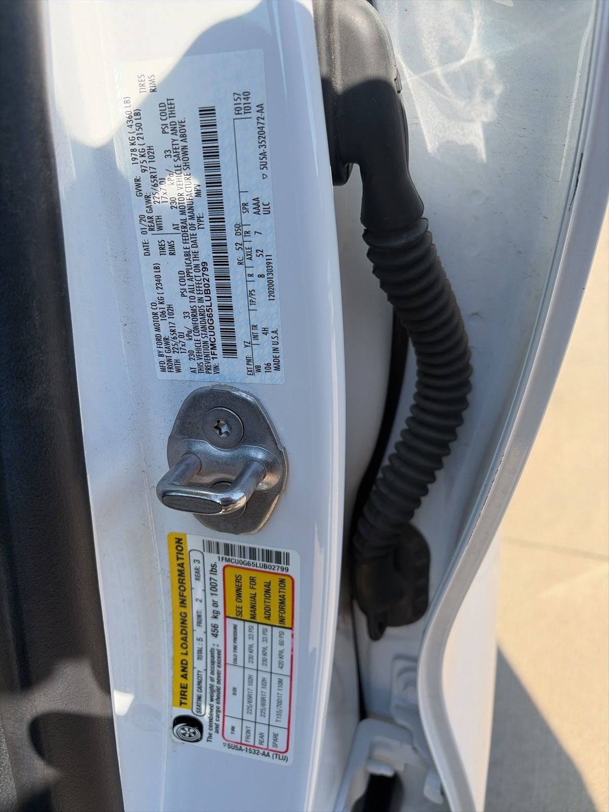 Certified 2020 Ford Escape SE image 23