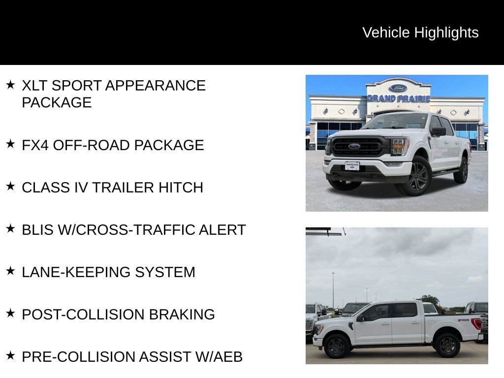Certified 2023 Ford F150 XLT w/ Equipment Group 302A High image 8