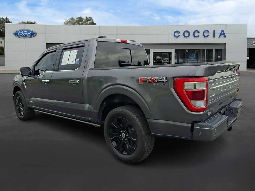 Certified 2021 Ford F150 Platinum w/ Equipment Group 701A High AWD/4WD image 6