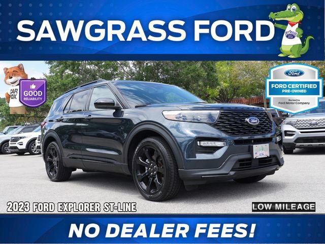 Certified 2023 Ford Explorer ST-Line w/ Class IV Trailer Tow Package RWD image 5