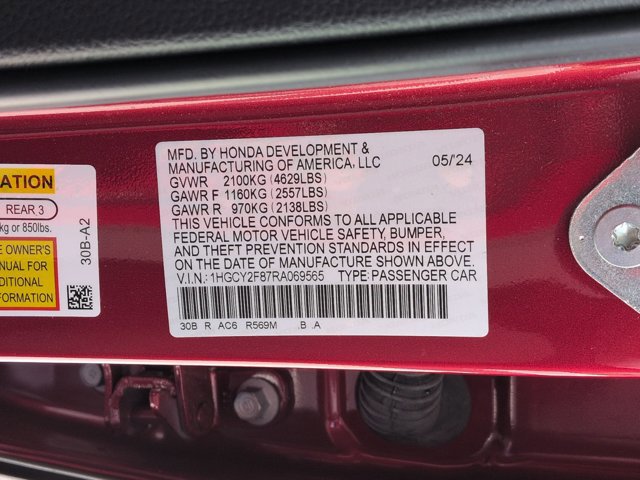 Used 2024 Honda Accord Touring image 38