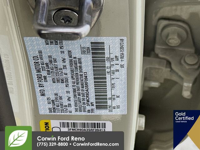 Certified 2025 Ford Bronco Sport Badlands w/ Sasquatch Badlands Package AWD/4WD image 34