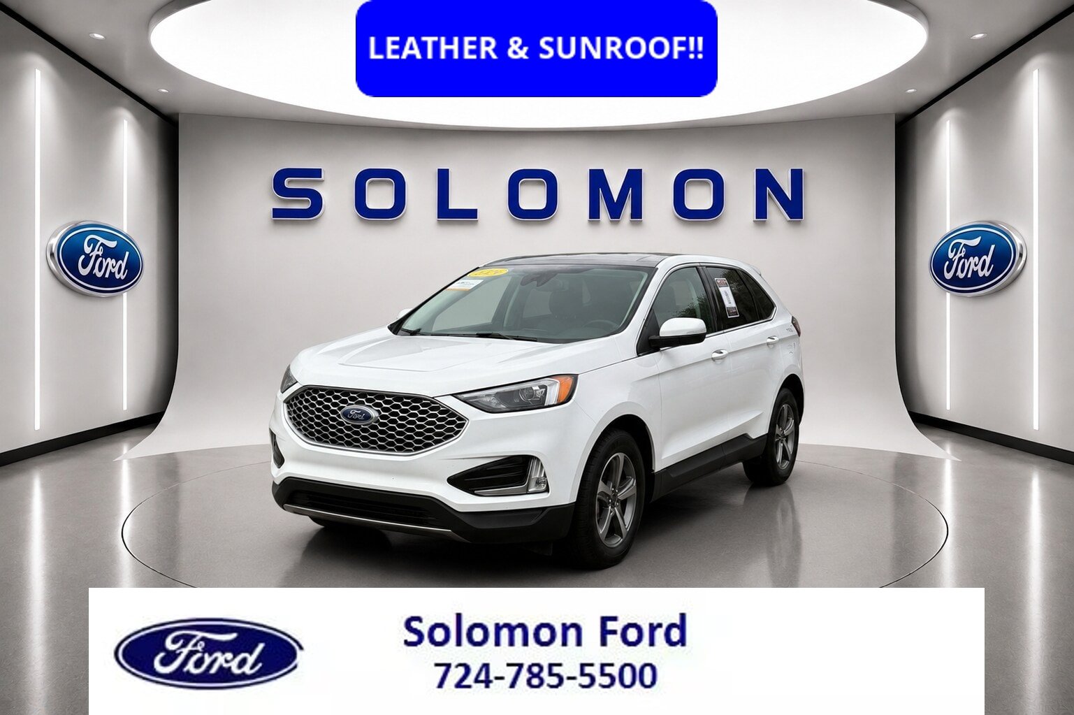 Certified 2024 Ford Edge SEL w/ Convenience Package