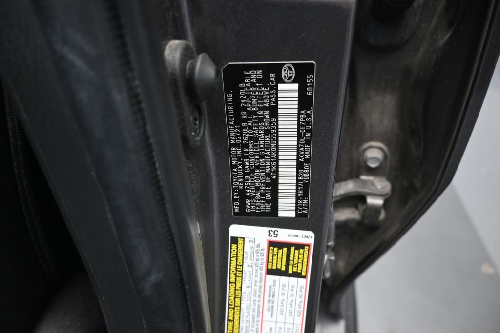 Used 2021 Toyota Camry XSE FWD image 20