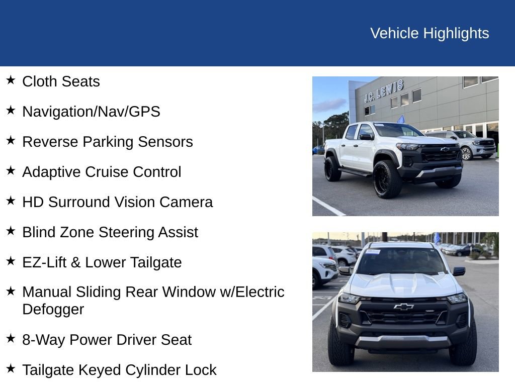 Used 2024 Chevrolet Colorado Trail Boss w/ Technology Package image 23