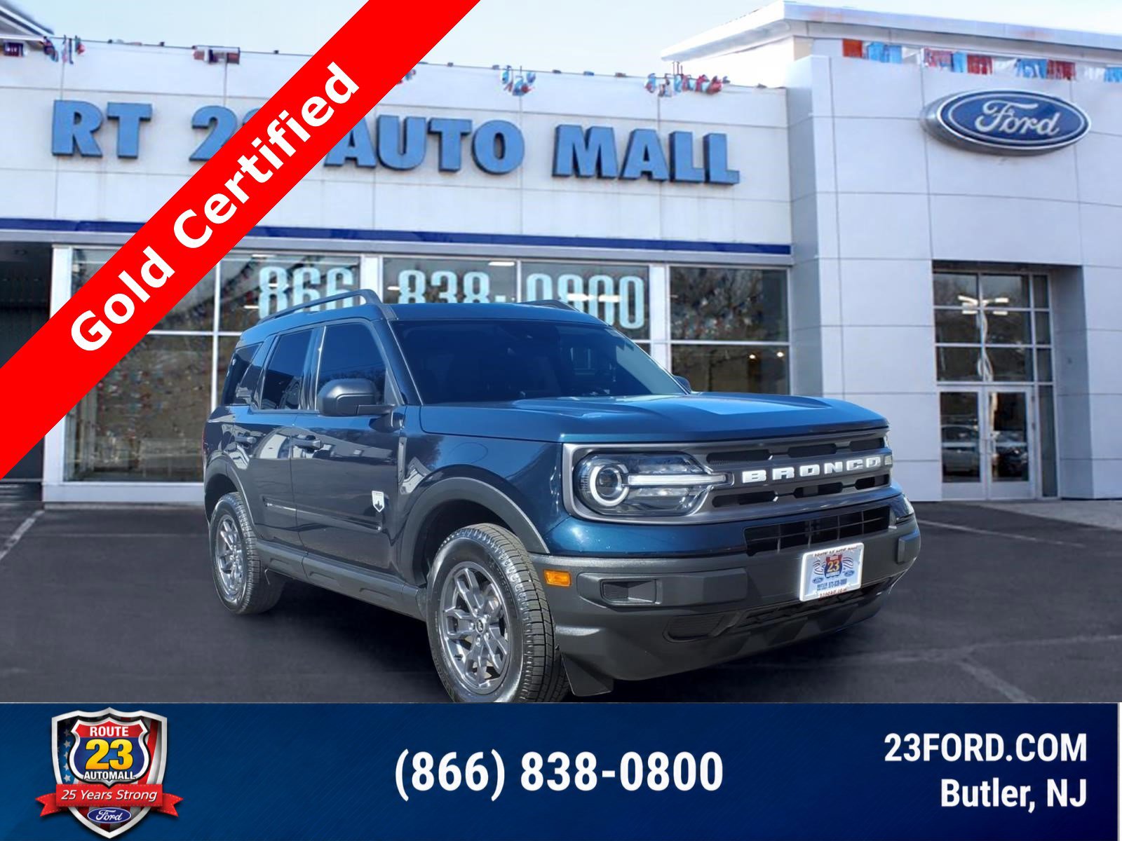 Certified 2023 Ford Bronco Sport Big Bend