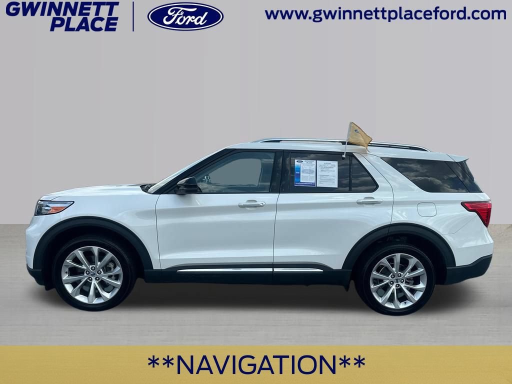 Certified 2024 Ford Explorer Platinum w/ Class IV Trailer Tow Package AWD/4WD image 9