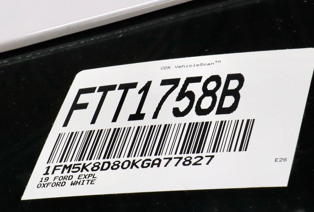 Certified 2019 Ford Explorer XLT w/ Equipment Group 202A AWD/4WD image 32