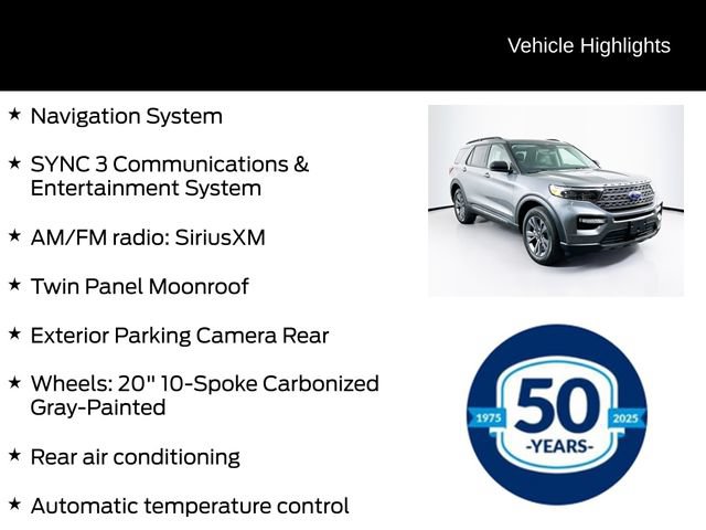 Certified 2024 Ford Explorer XLT w/ Equipment Group 202A AWD/4WD image 11