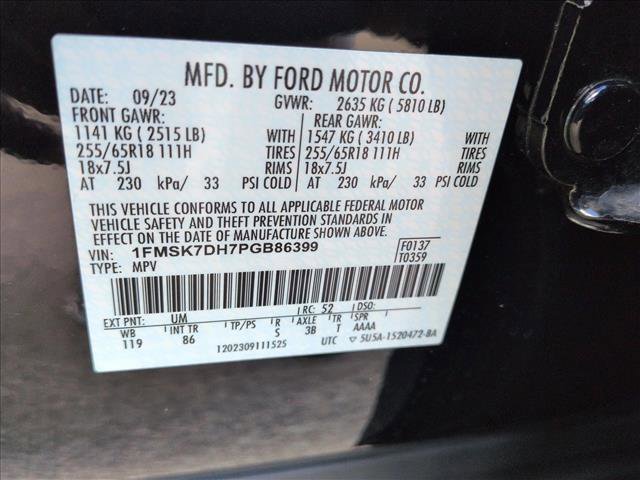 Certified 2023 Ford Explorer XLT image 26