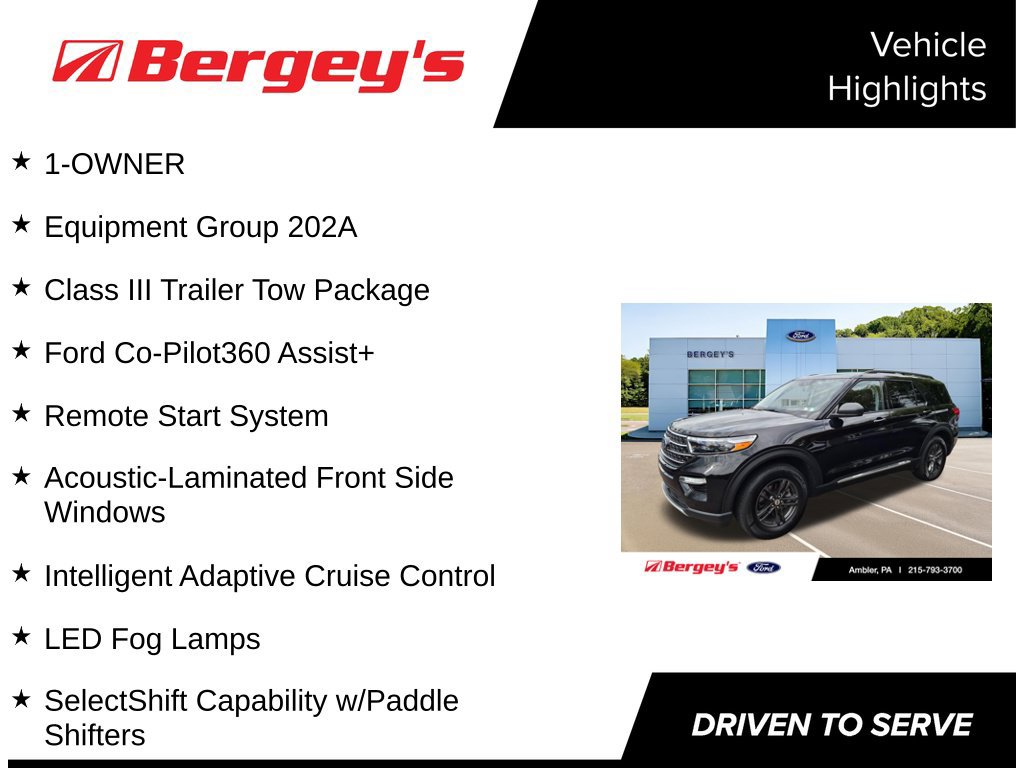 Certified 2021 Ford Explorer XLT w/ Equipment Group 202A AWD/4WD image 5