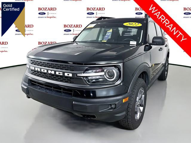 Certified 2022 Ford Bronco Sport Badlands