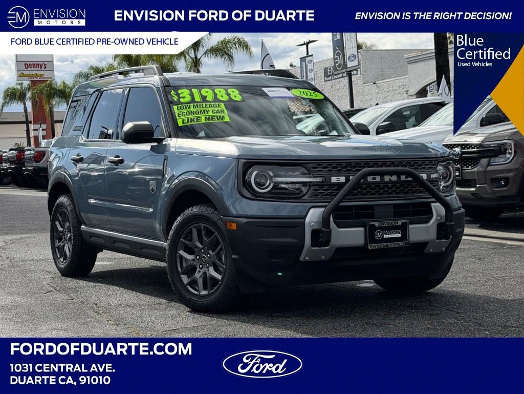 Certified 2025 Ford Bronco Sport Big Bend
