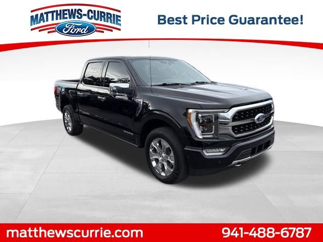 Certified 2021 Ford F150 Platinum w/ Equipment Group 701A High
