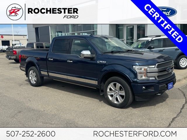 Certified 2018 Ford F150 Platinum w/ Equipment Group 701A Luxury