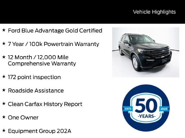 Certified 2023 Ford Explorer XLT w/ Equipment Group 202A AWD/4WD image 6