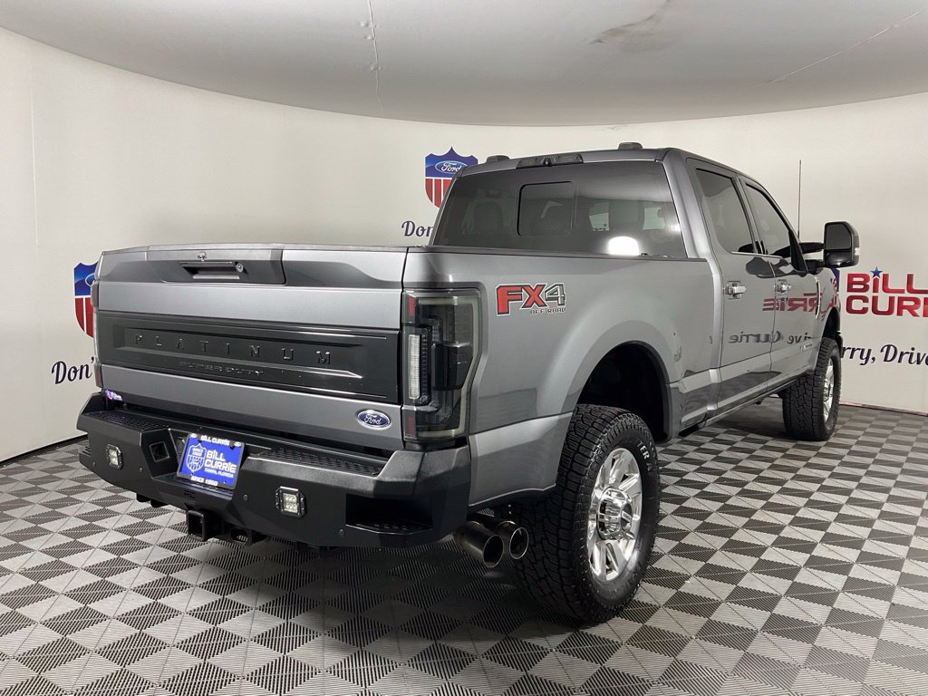 Certified 2021 Ford F350 Platinum w/ FX4 Off-Road Package AWD/4WD image 3