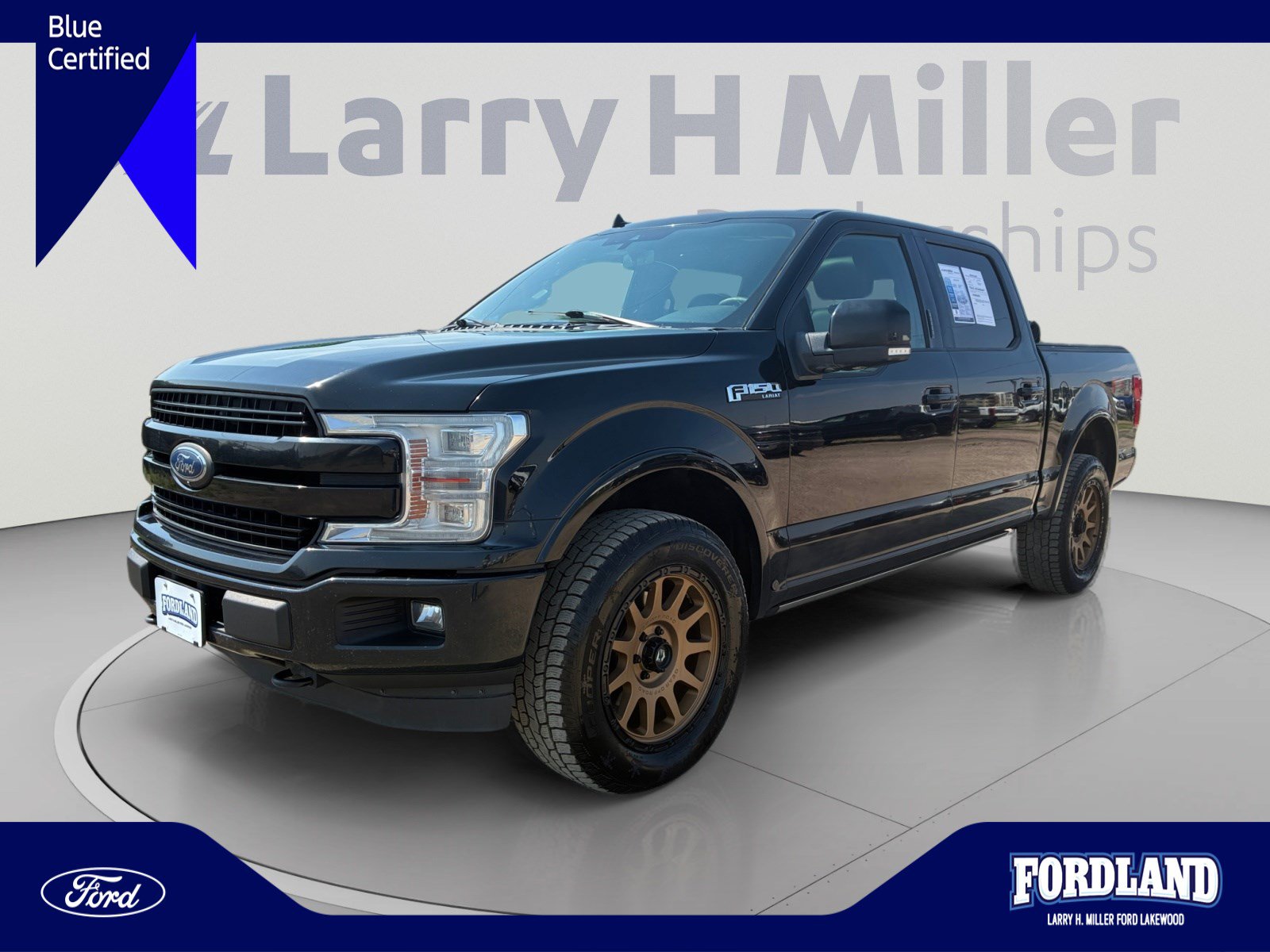 Certified 2018 Ford F150 Lariat w/ Equipment Group 502A Luxury