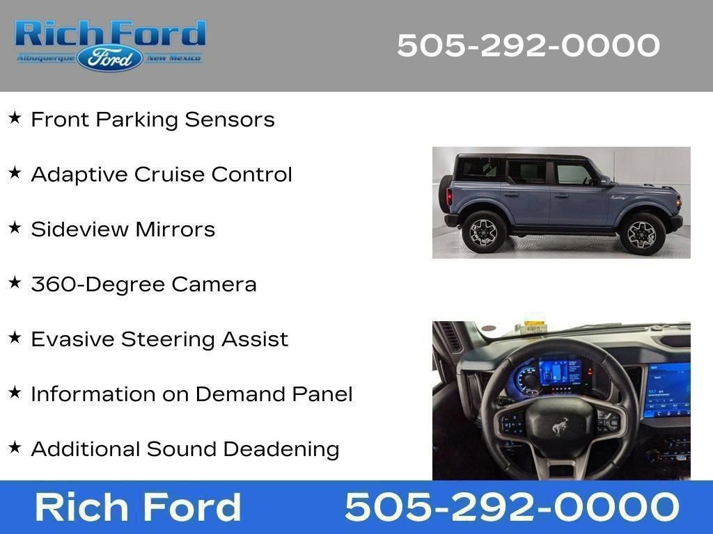Certified 2024 Ford Bronco Outer Banks AWD/4WD image 98