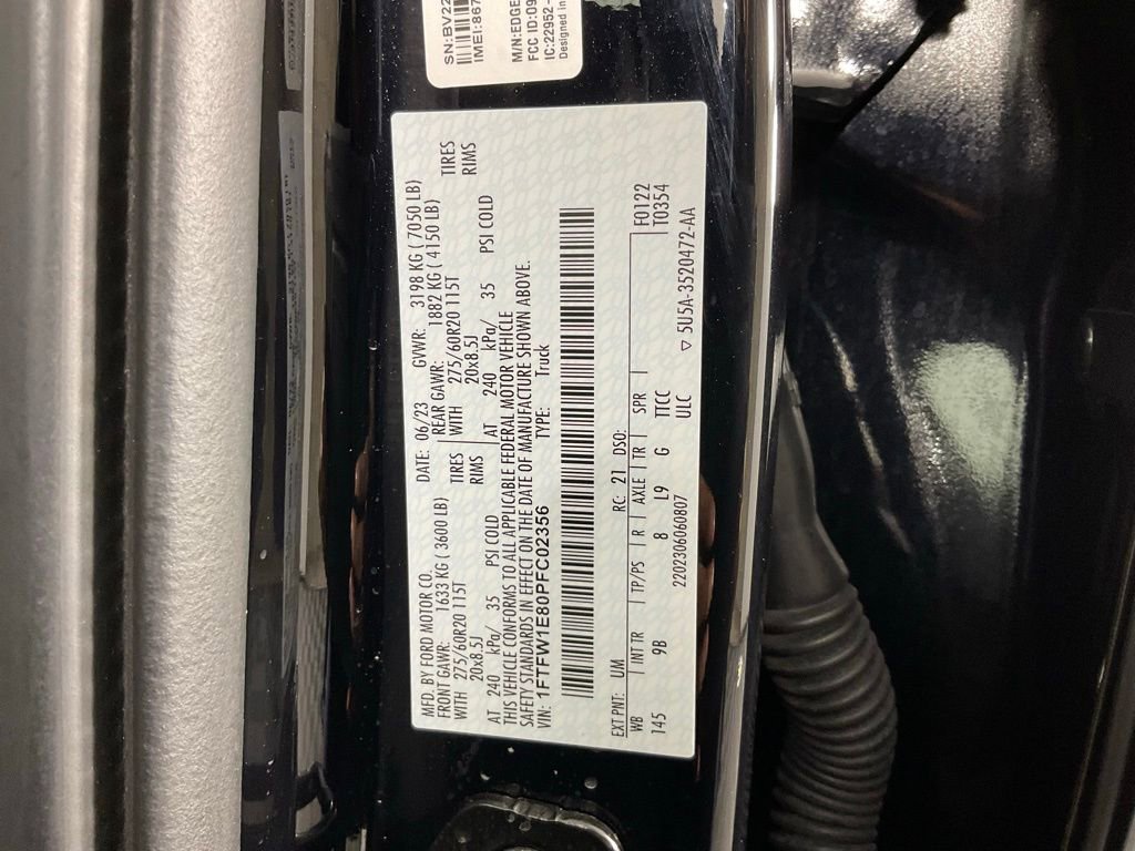Certified 2023 Ford F150 Platinum w/ Equipment Group 701A High AWD/4WD image 27