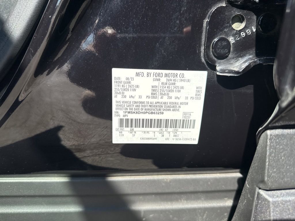 Certified 2023 Ford Explorer XLT w/ Equipment Group 202A AWD/4WD image 56