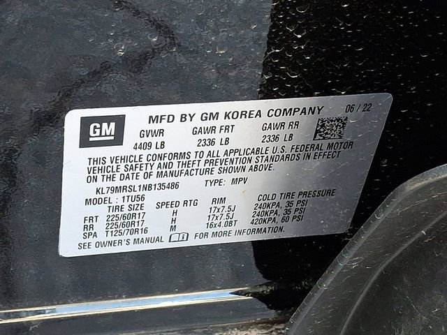 Used 2022 Chevrolet TrailBlazer LT w/ Convenience Package image 28