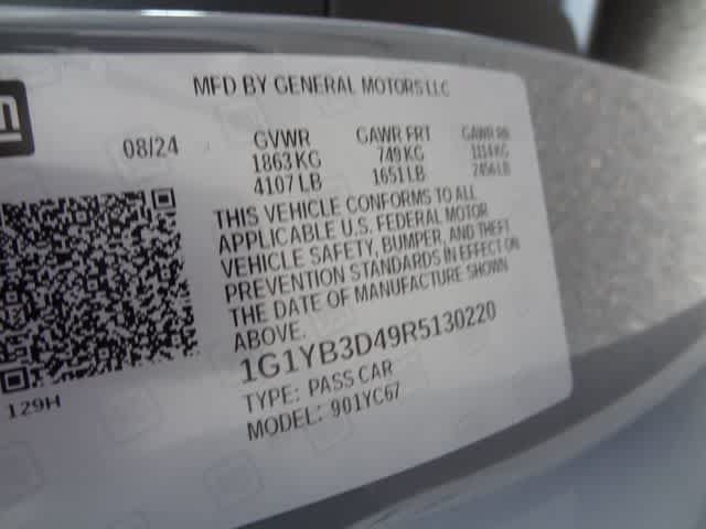 Used 2024 Chevrolet Corvette Stingray Preferred Conv w/ Stealth Interior Trim Package RWD image 59