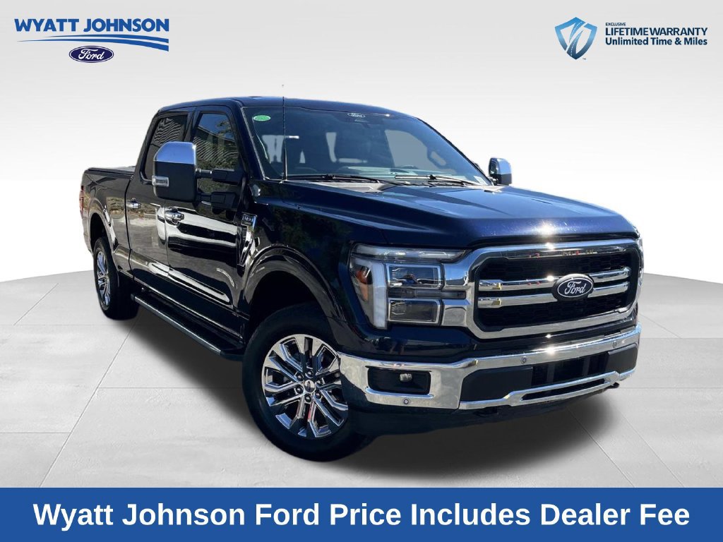 Certified 2025 Ford F150 Lariat w/ Equipment Group 502A High AWD/4WD 360° Tour