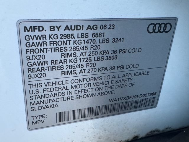 Used 2023 Audi Q7 3.0T Prestige w/ Prestige Package AWD/4WD image 32