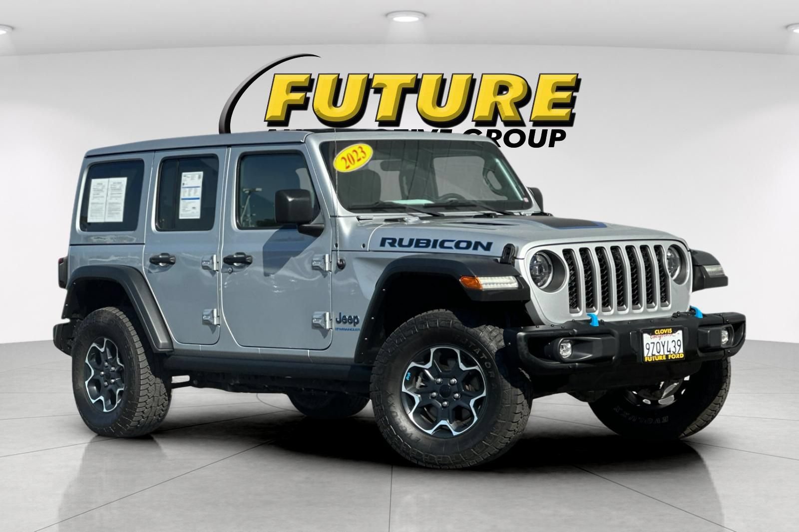 Used 2023 Jeep Wrangler Unlimited Rubicon 4xe w/ Steel Bumper Group AWD/4WD image 1