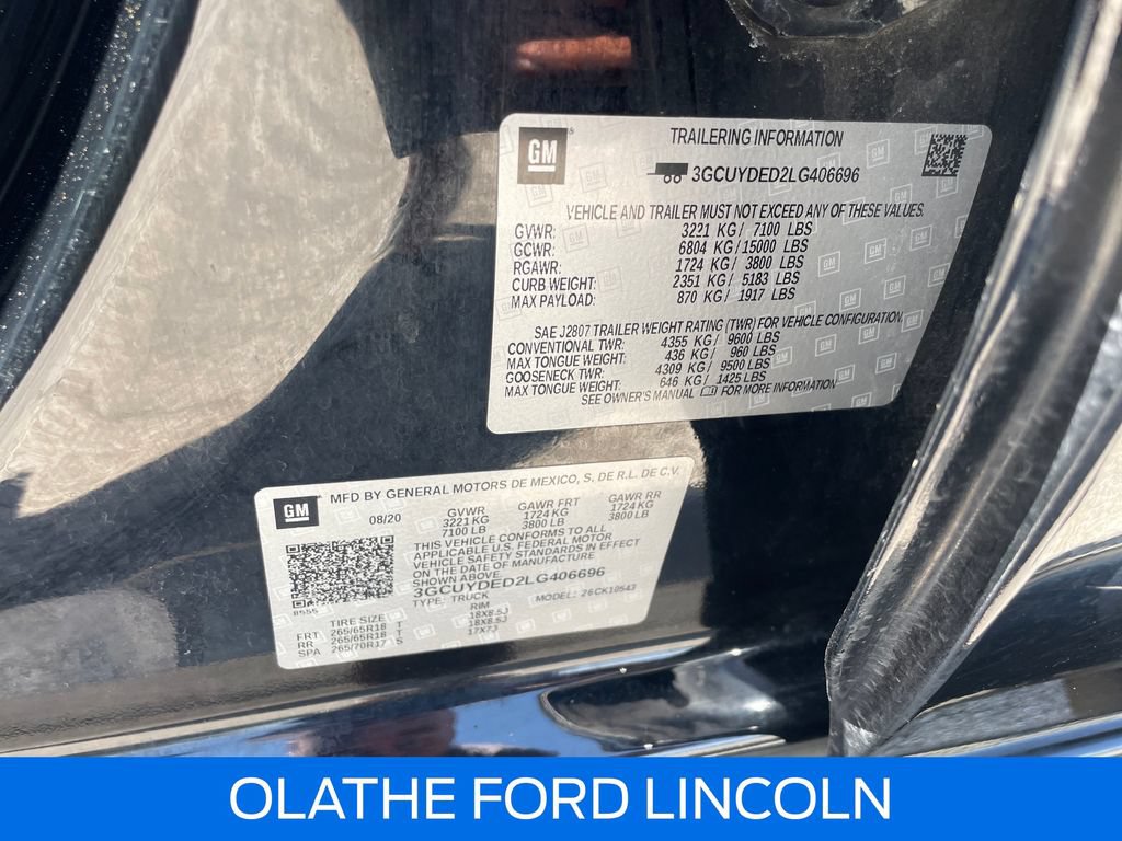Used 2020 Chevrolet Silverado 1500 LT w/ All-Star Edition AWD/4WD image 19
