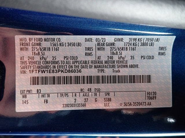 Certified 2023 Ford F150 XLT w/ Equipment Group 302A High AWD/4WD image 24