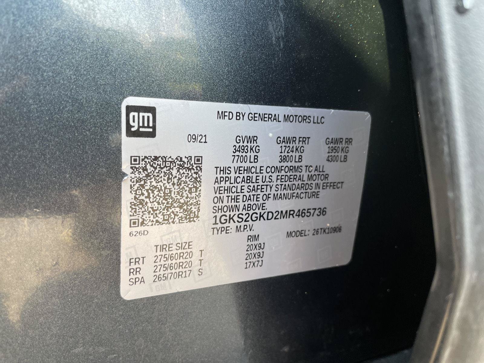 Used 2021 GMC Yukon XL SLT w/ SLT Premium Package AWD/4WD image 37