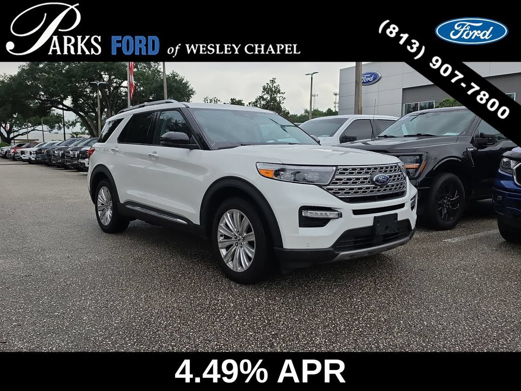 Certified 2024 Ford Explorer Limited w/ Equipment Group 301A RWD image 1