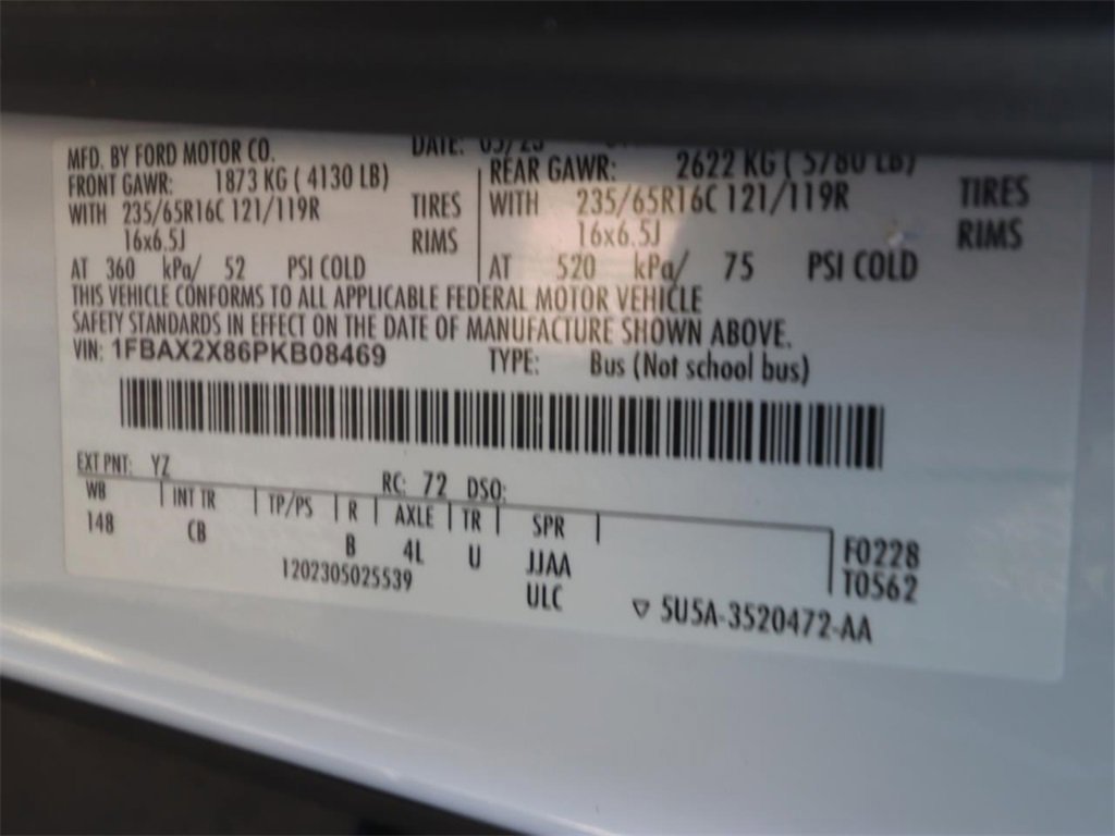 Certified 2023 Ford Transit 350 XLT image 24